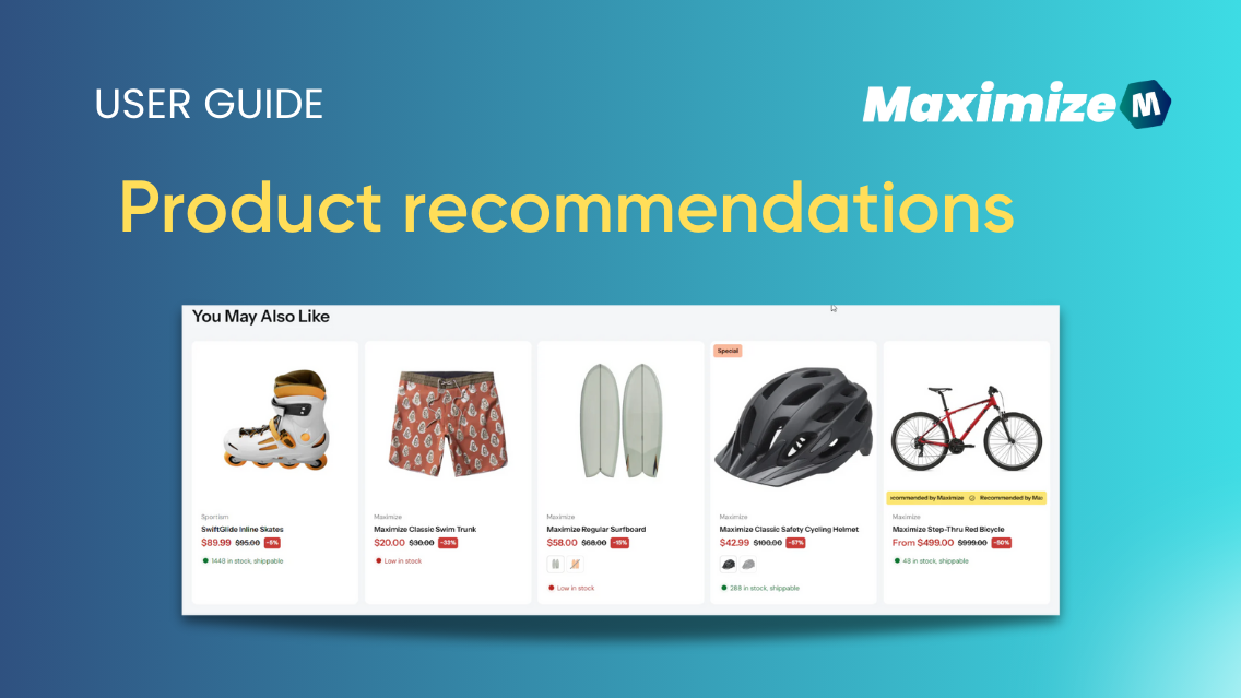 Product recommendations – Omni Themes Support Center
