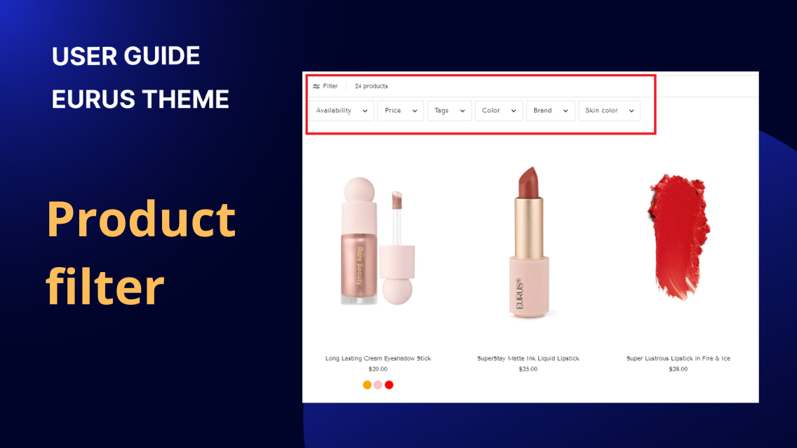 Product filter