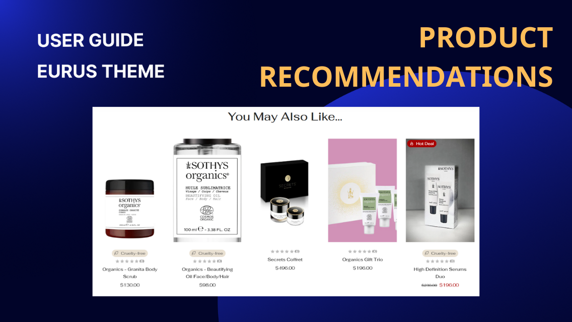 Product recommendations