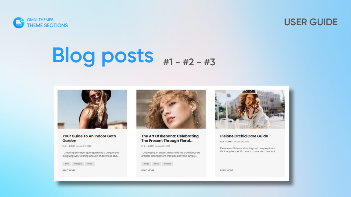 Blog posts