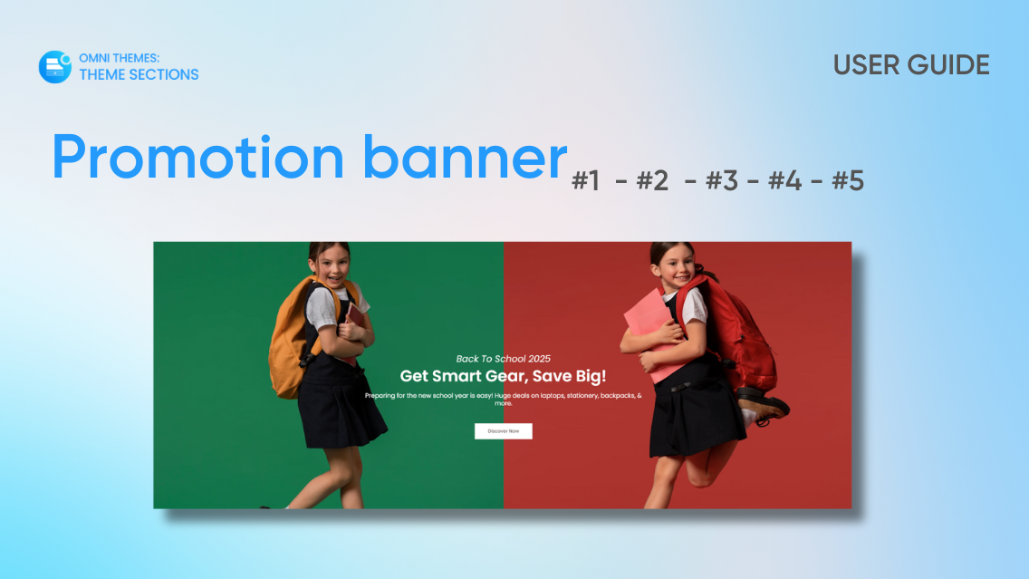 Promotion banner