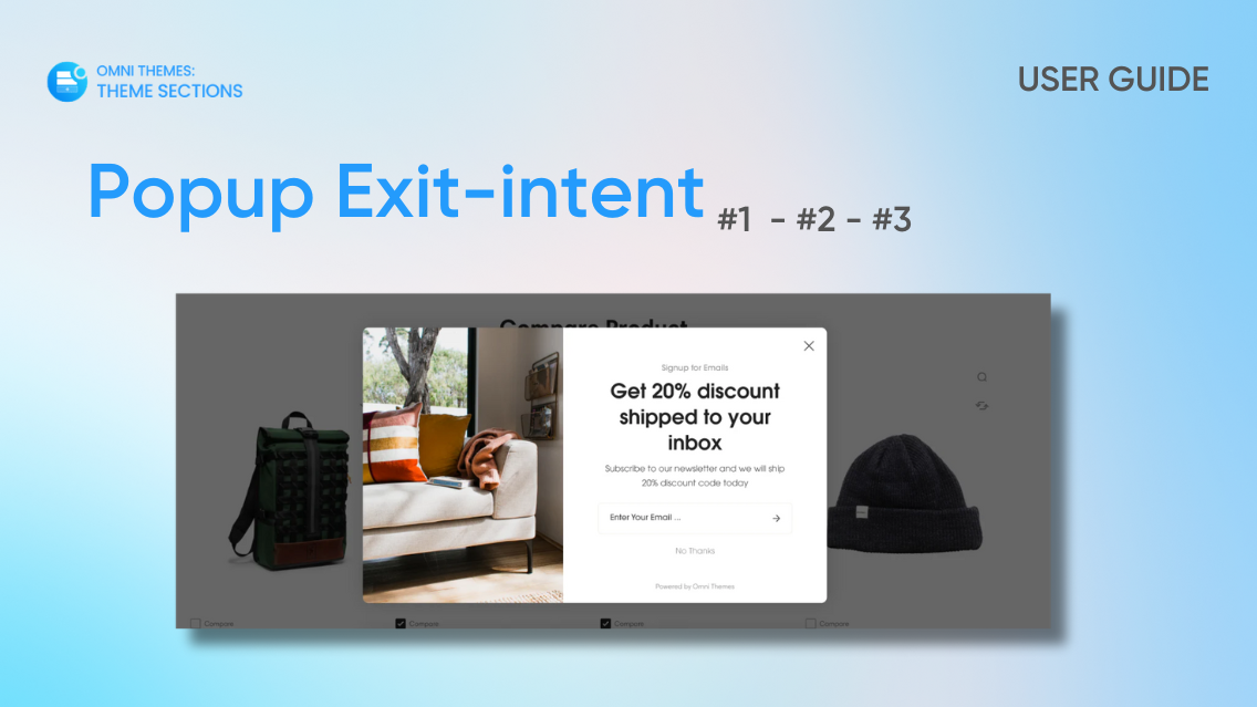 Popup Exit-intent