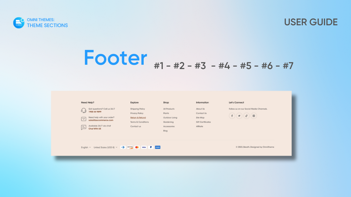 Footer