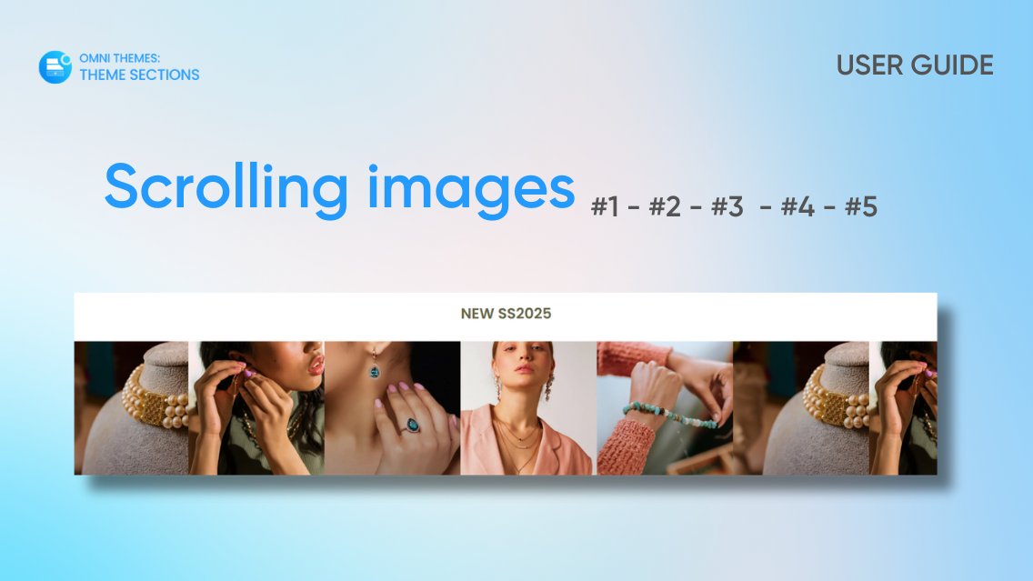 Scrolling image