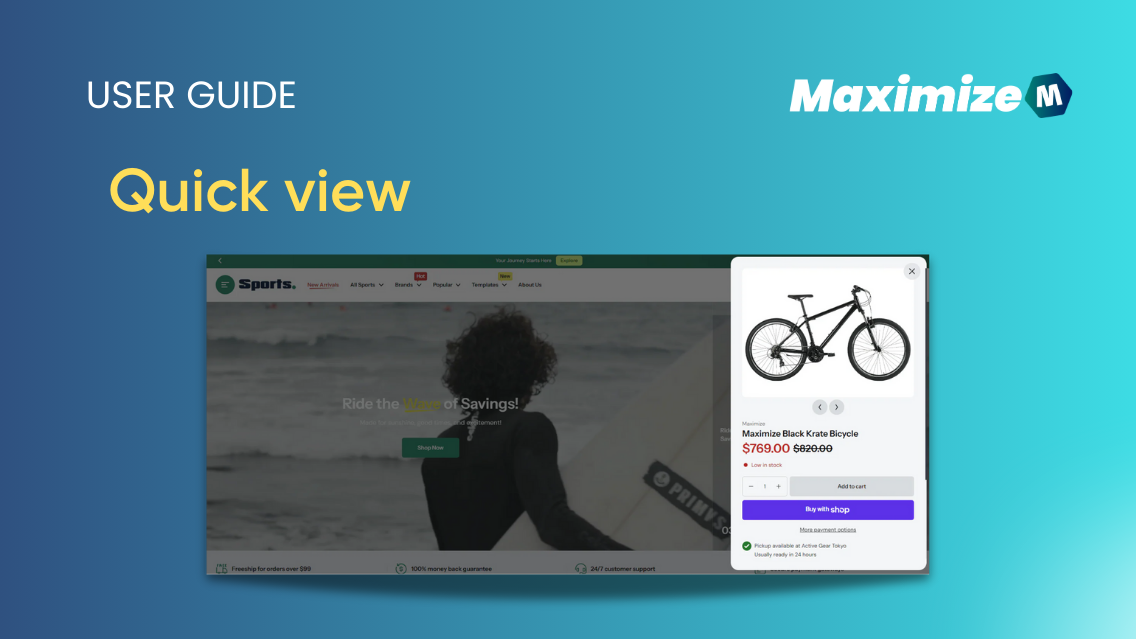 Quick view – Omni Themes Support Center