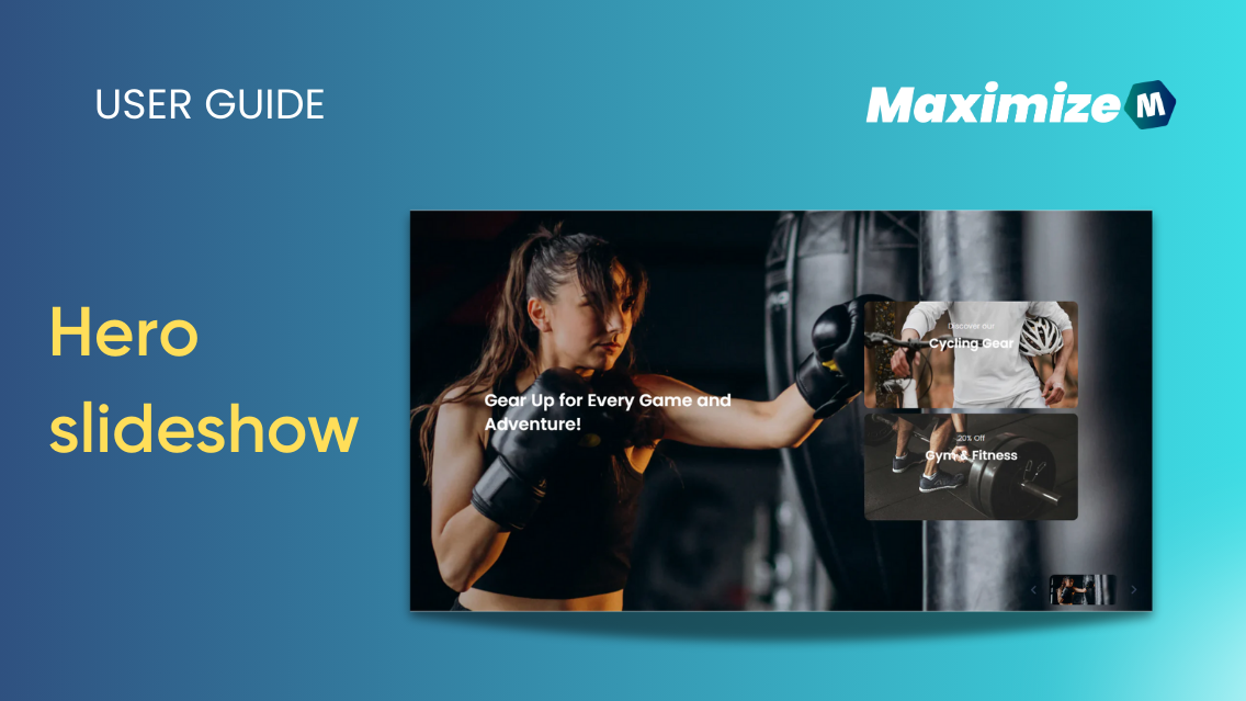 Hero slideshow