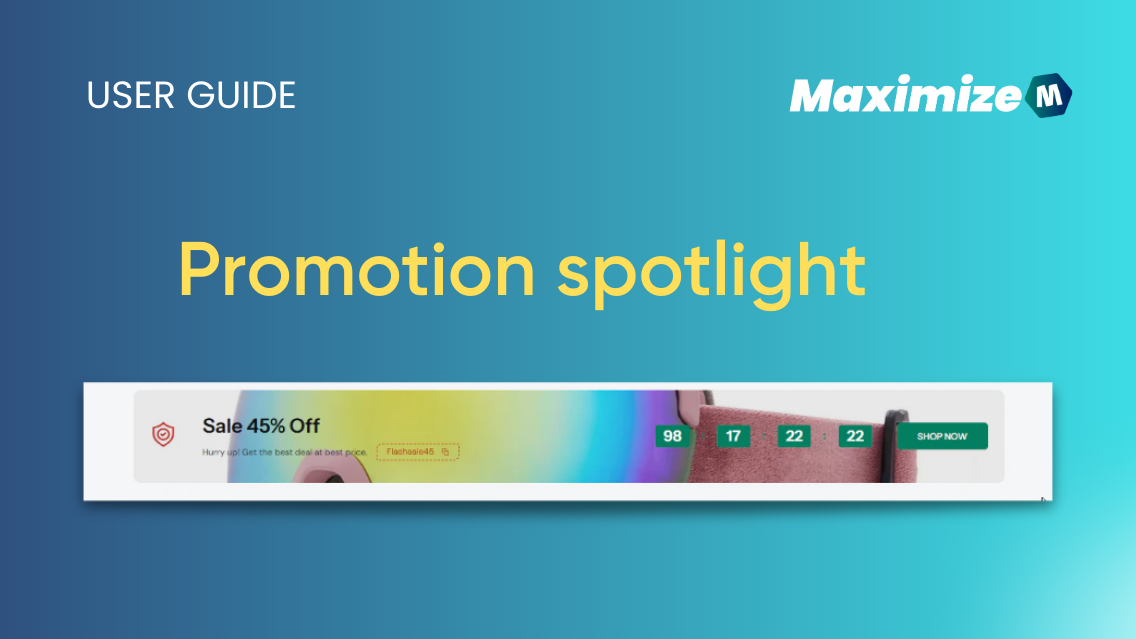 Promotion spotlight