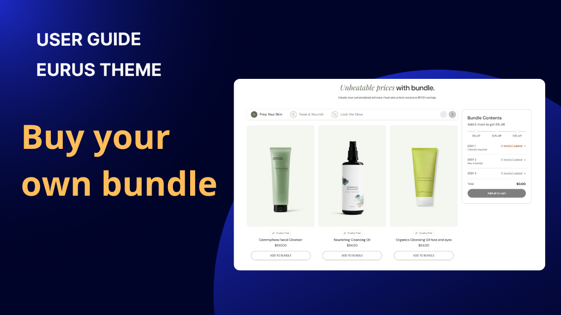 Buy your own bundle