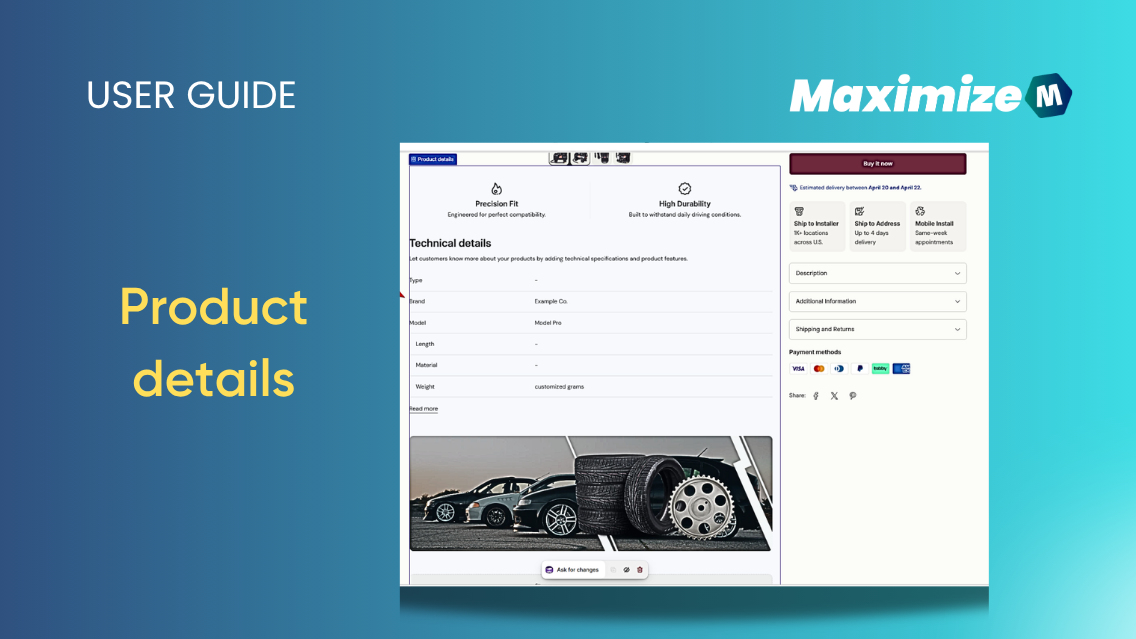 Product details