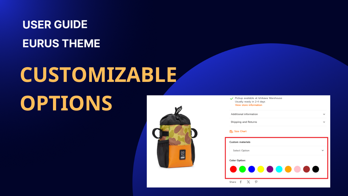 Customizable options โ Omni Themes