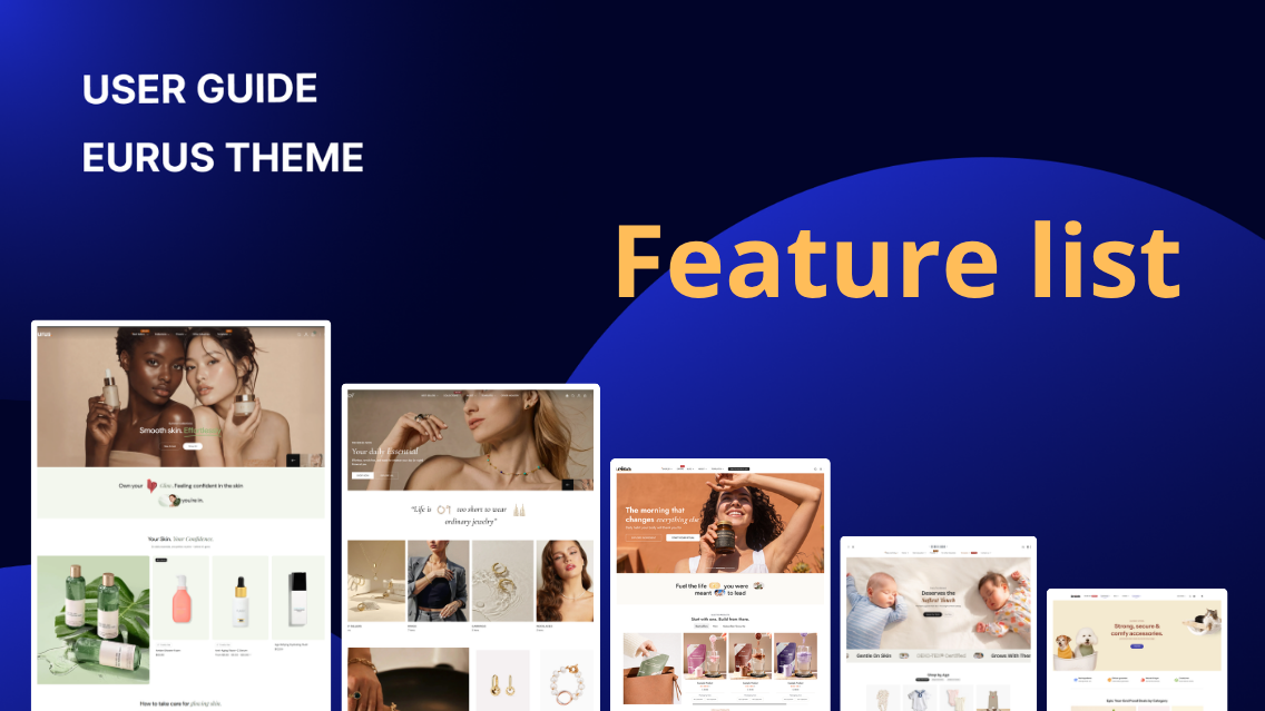 Eurus Feature list