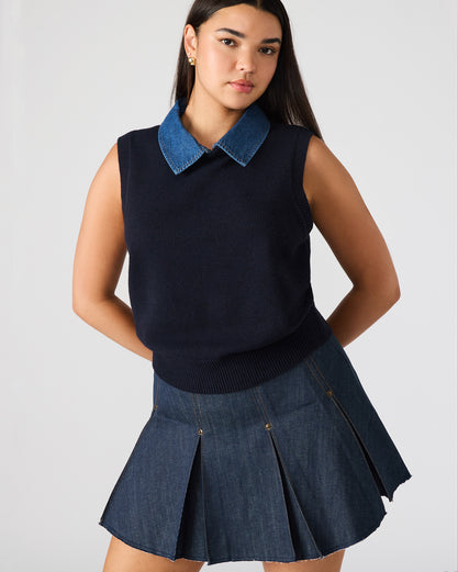 JEANE SWEATER VEST MULTI